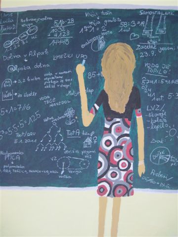 * Naslikala Manca Mravlja, 11 let.